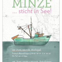 Minze auf dem Wasser Juni 2018